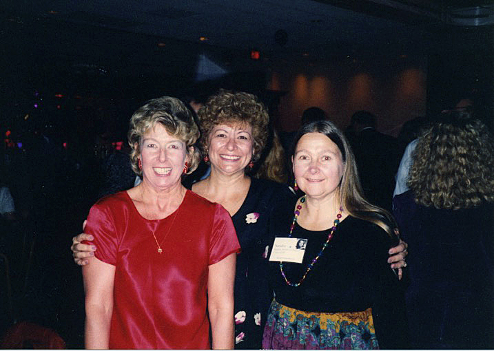 Karen Tressler, Helen Walker and Sandy Kendrick Burton at the 30th Reunion